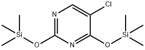5-CHLORO-2,4-BIS-O-TRIMETHYLSILYLURACIL, 58990-53-7, 结构式