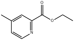 4-METHYL-PYRIDINE-2-CARBOXYLIC ACID ETHYL ESTER Structure