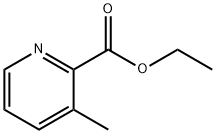 3-甲基吡啶-2-甲酸乙酯,58997-10-7,结构式