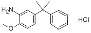 5-CUMYL-O-ANISIDINE HYDROCHLORIDE Structure