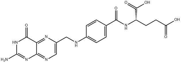 叶酸,59-30-3,结构式