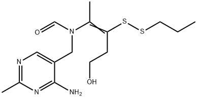 プロスルチアミン 化学構造式