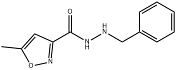 5-Methyl-3-isoxazolcarbonsäure-2-(phenylmethyl)hydrazid
