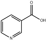 烟酸,59-67-6,结构式