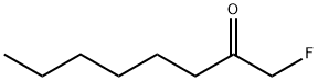 1-フルオロ-2-オクタノン 化学構造式