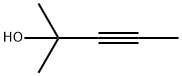 2-METHYL-3-PENTYN-2-OL, 590-38-5, 结构式
