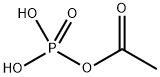 りん酸アセチル 化学構造式