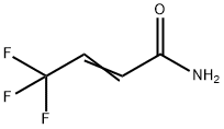 4,4,4-TRIFLUOROCROTONAMIDE Structure