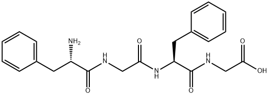 H-PHE-GLY-PHE-GLY-OH Structure