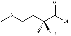 (S)-2-氨基-2-甲基-4-(甲硫基)丁酸 结构式