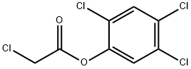 2,4,5-Trichlorophenyl chloroacetate Structure