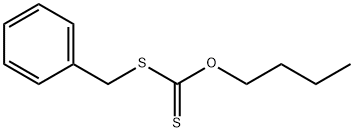 カルボノジチオ酸O-ブチルS-(フェニルメチル) 化学構造式