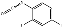 2,4-二氟苯基异氰酸酯, 59025-55-7, 结构式