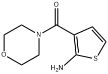 (2-氨基噻吩-3-基)-吗啉-4-基-甲酮,590357-48-5,结构式