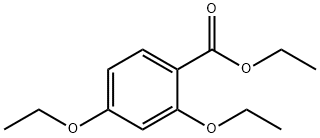2,4-ジエトキシ安息香酸エチル 化学構造式