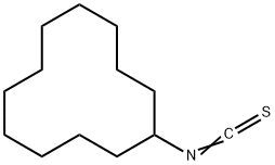 异硫氰酸环十二酯,59037-64-8,结构式