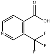 3-(三氟甲基)异烟酸, 590371-38-3, 结构式