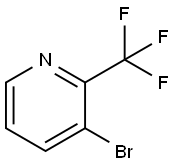3-ブロモ-2-(トリフルオロメチル)ピリジン 化学構造式