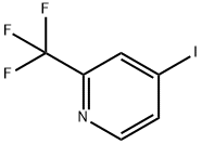 4-Iodo-2-(trifluoromethyl)pyridine  Struktur
