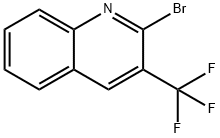 2-溴-3-三氟甲基喹啉, 590371-95-2, 结构式