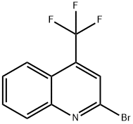 2-ブロモ-4-(トリフルオロメチル)キノリン 化学構造式