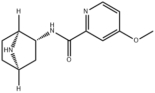 2-Pyridinecarboxamide,N-(1S,2R,4R)-7-azabicyclo[2.2.1]hept-2-yl-4-methoxy-,590373-99-2,结构式