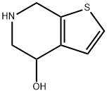 4,5,6,7-四氢噻吩并[2,3-C]吡啶-4-醇, 59038-47-0, 结构式