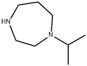 1-ISOPROPYL-HOMOPIPERAZINE 化学構造式