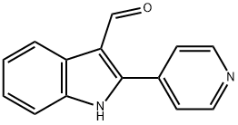 2-Pyridin-4-yl-1H-indole-3-carbaldehyde Struktur