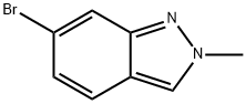 6-BROMO-2-METHYL-2H-INDAZOLE Struktur
