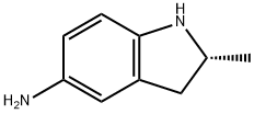 1H-Indol-5-amine,2,3-dihydro-2-methyl-,(2R)-(9CI) Structure