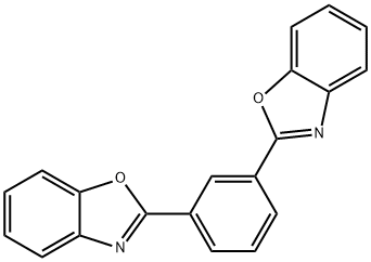 1,3-ジ(ベンゾ[D]オキサゾール-2-イル)ベンゼン 化学構造式