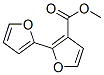 2,2'-Bifuran-3-carboxylic acid methyl ester Structure