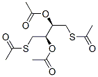 (R*,R*)-S,S'-(2,3-diacetoxybutane-1,4-diyl) bis(thioacetate) Struktur