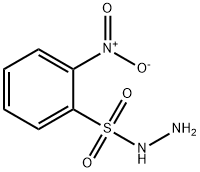 2-Nitrobenzenesulfonic acid hydrazide Struktur