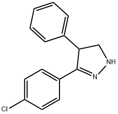 3-(4-CHLOROPHENYL)-4-PHENYL-1H PYRAZOLE Struktur