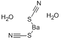 BARIUM THIOCYANATE DIHYDRATE Structure