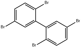 2,2',5,5'-テトラブロモ-1,1'-ビフェニル 化学構造式