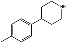 4-(4-メチルフェニル)ピペリジン 化学構造式