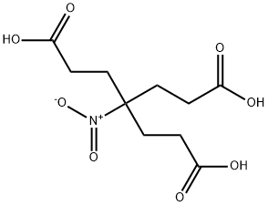 4-(2-CARBOXYETHYL)-4-NITRO HEPTANEDIOIC ACID 化学構造式