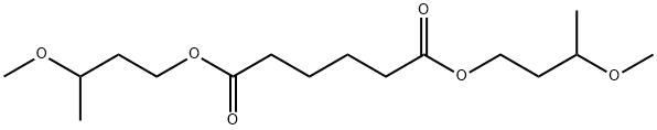 Hexanedioic acid bis(3-methoxybutyl) ester Structure