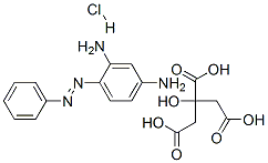 Chrysoidine hydrochloride citrate Structure