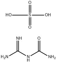 硫酸脒基脲, 591-01-5, 结构式