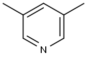 3,5-二甲基吡啶, 591-22-0, 结构式