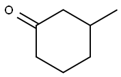 3-メチルシクロヘキサノン 化学構造式