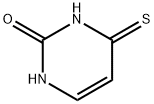 4-硫尿嘧啶, 591-28-6, 结构式