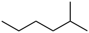 2-甲基己烷,591-76-4,结构式