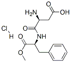 L-ALPHA-天冬氨酰-L-苯丙氨酸甲酯单盐酸盐,5910-52-1,结构式