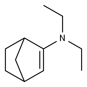 Bicyclo[2.2.1]hept-2-en-2-amine, N,N-diethyl- (9CI) Struktur