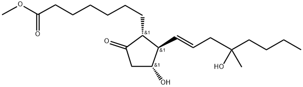 Misoprostol Struktur